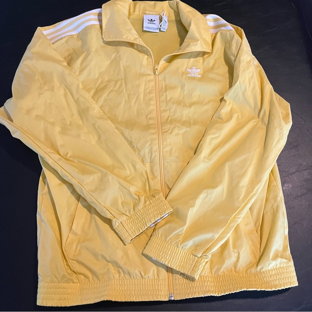 Adidas Yellow Track Jacket